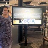 In this file photo, Amata was at a memorial to Sgt. Tina Safaira Time at the Army Women’s Museum in Virginia.
