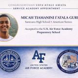 Micah Gurr USAFA Prep School