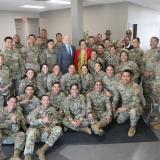 Photo with soldiers in Virginia 2023