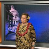 Pictured in late July in the Rayburn House Office Building