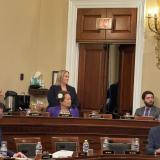 Pictured in the full House Natural Resources Committee legislative hearing