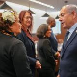 Speaking with Prime Minister Netanyahu