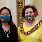 Congresswoman Amata with Secretary Haaland recently at the US Capitol.