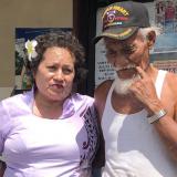 Congresswoman Amata with Purple Heart Medal recipient Fautanu Mamea