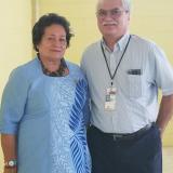 Amata and Dr. Fred Uhrle