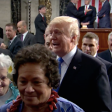 Amata and President Trump at SOTU