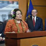 Amata at Veterans' press conference at U.S. Capitol