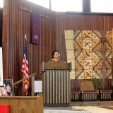 Amata delivers Faleomavaega eulogy
