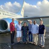 Amata welcoming Senators