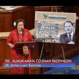 Aumua Amata Delivers Remarks on House Floor