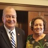 Congresswoman Amata & Congressman Sablan