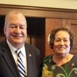 Congresswoman Amata & Congressman Sablan