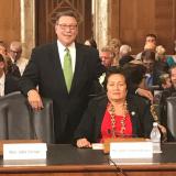 Congresswoman Amata Introduced Assistant Secretary Domenech to the Senate for confirmation