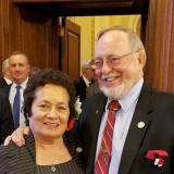 Congresswoman Amata and Dean of the House Congressman Don Young of Alaska