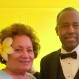Congresswoman Amata and Secretary Dr Carson at a White House event