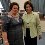 Congresswoman Amata and U.S. Transportation Secretary Elaine Chao