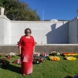 Congresswoman Amata at National Memorial Cemetery of the Pacific