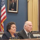 Congresswoman Amata beside Chairman Chabot in recent Committee proceeding