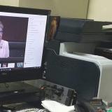 Congresswoman Amata in remote HVAC hearing with Task Force Chairwoman Julia Brownley on screen (file photo)