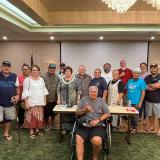 Congresswoman Amata met with some of American Samoa's Veterans in Honolulu