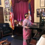 Congresswoman Amata taking part remotely in HASC hearing that examined PAWS for Veterans Act