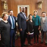 Congresswoman Amata with Chairman Murkowski and the Territories' Governors