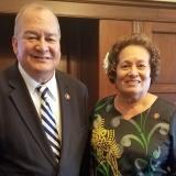Congresswoman Amata with Congressman Sablan-002