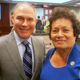 Congresswoman Amata with EPA Director Scott Pruitt in the U.S. Capitol