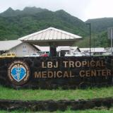 LBJ Tropical Medical Center Sign