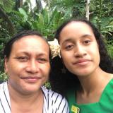Serenalia Iona upon acceptance to USAFA with her mother Fili Iona with her special thanks also to Elielia Galemoa