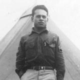 Tali Coleman in the Army in World War II