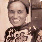 This picture of Amata was taken in Saipan during her time as a Peace Corps staffer