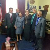 With Marshall Islands President and officials