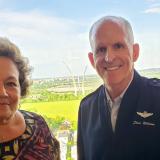 with Air Force Chief of Staff General David Goldfein
