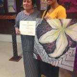 Amata with Art Competition Winner