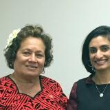 Congresswoman Amata with Administrator Seema Verma of the Centers for Medicare & Medicaid Services (CMS)
