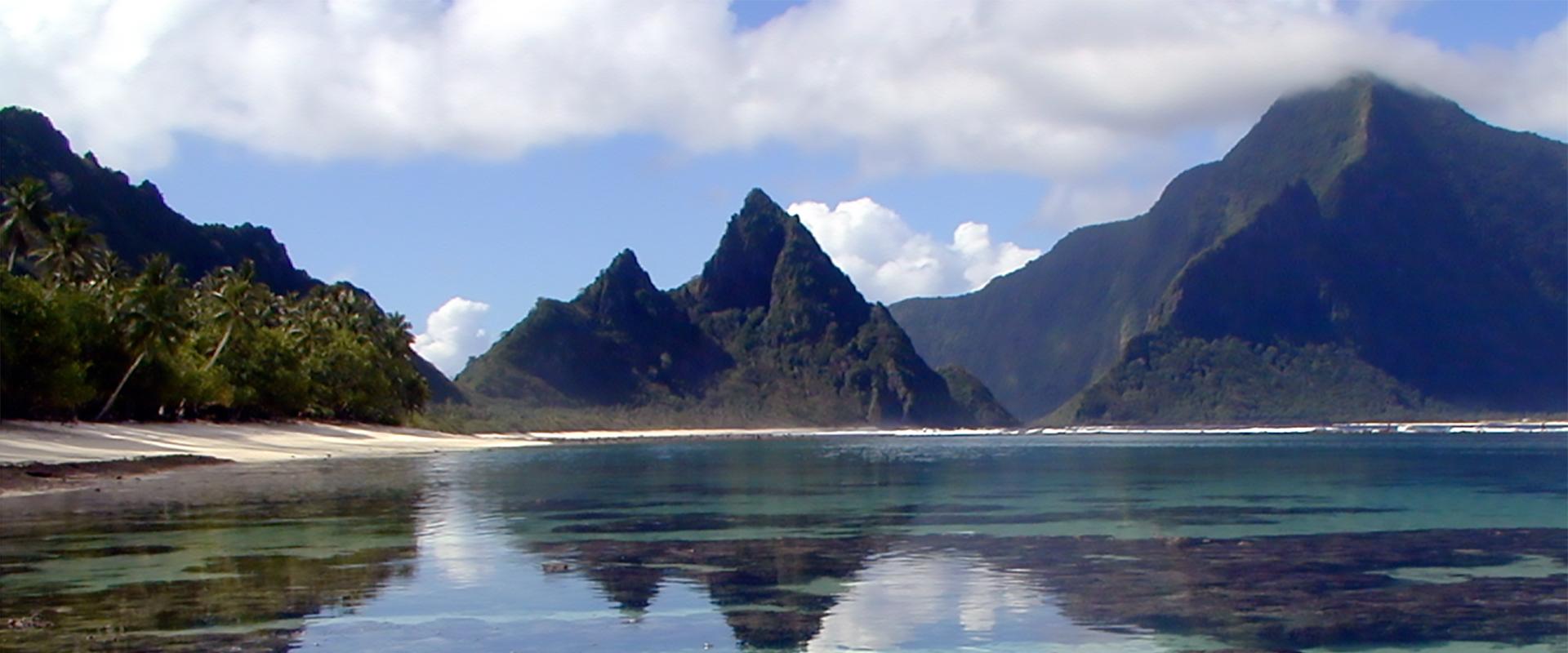 Ofu & Coral & Placid Water