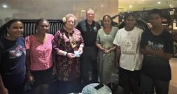 Meeting with the family and friends of Daniel Suidani, pro-American leader and democracy advocate.