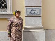 Amata at the Carlucci House, a US Embassy residence named for her friend and former employer
