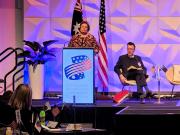 Amata speaks at AALD