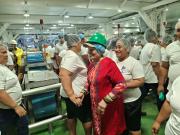 Amata with StarKist employees