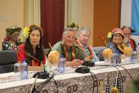 Coconut refreshment and meeting with Legislature