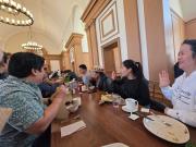 Great food in the dining hall at Franklin College