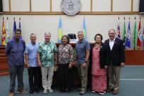 Group picture at legislature