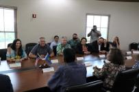 Meeting with President Whipps