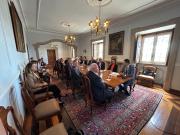 Members of Congress meeting and briefing with the Portuguese Space Agency
