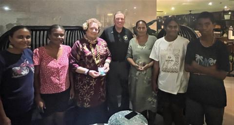 Meeting with the family and friends of Daniel Suidani, pro-American leader and democracy advocate.
