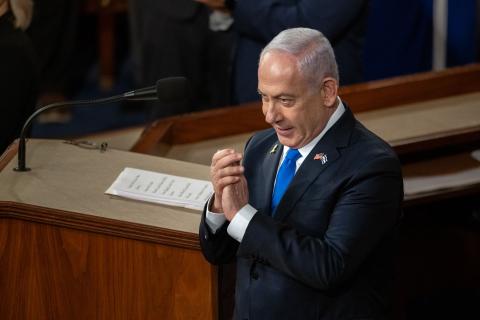 Netanyahu speaking to joint session of congress 
