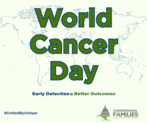 World Cancer Day graphic