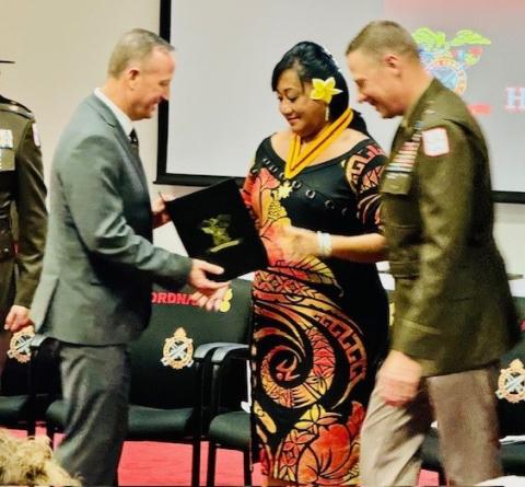 Army Ordnance Hall of Fame presentation
